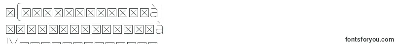 ExoThin-Schriftart – bengalische Schriften